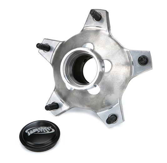 Wheel Hub - Front - Wide 5 - Races / Dust Cap / Studs Included - Aluminum - Each