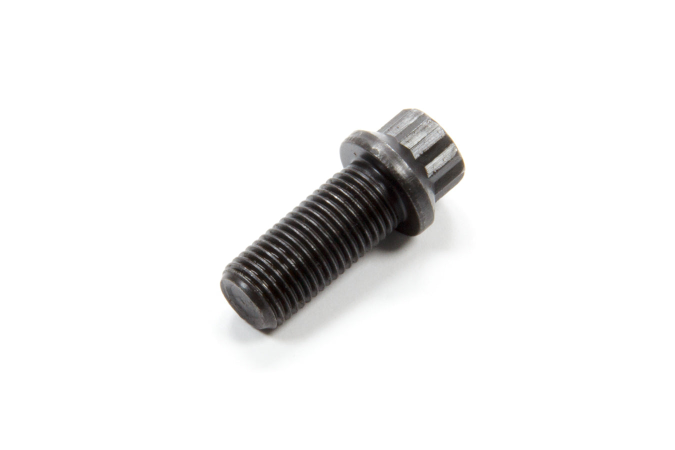 Bolt - 3/8-24 in Thread - 0.875 in Long - 12 Point Head - Steel - Black Oxide - Universal - Each