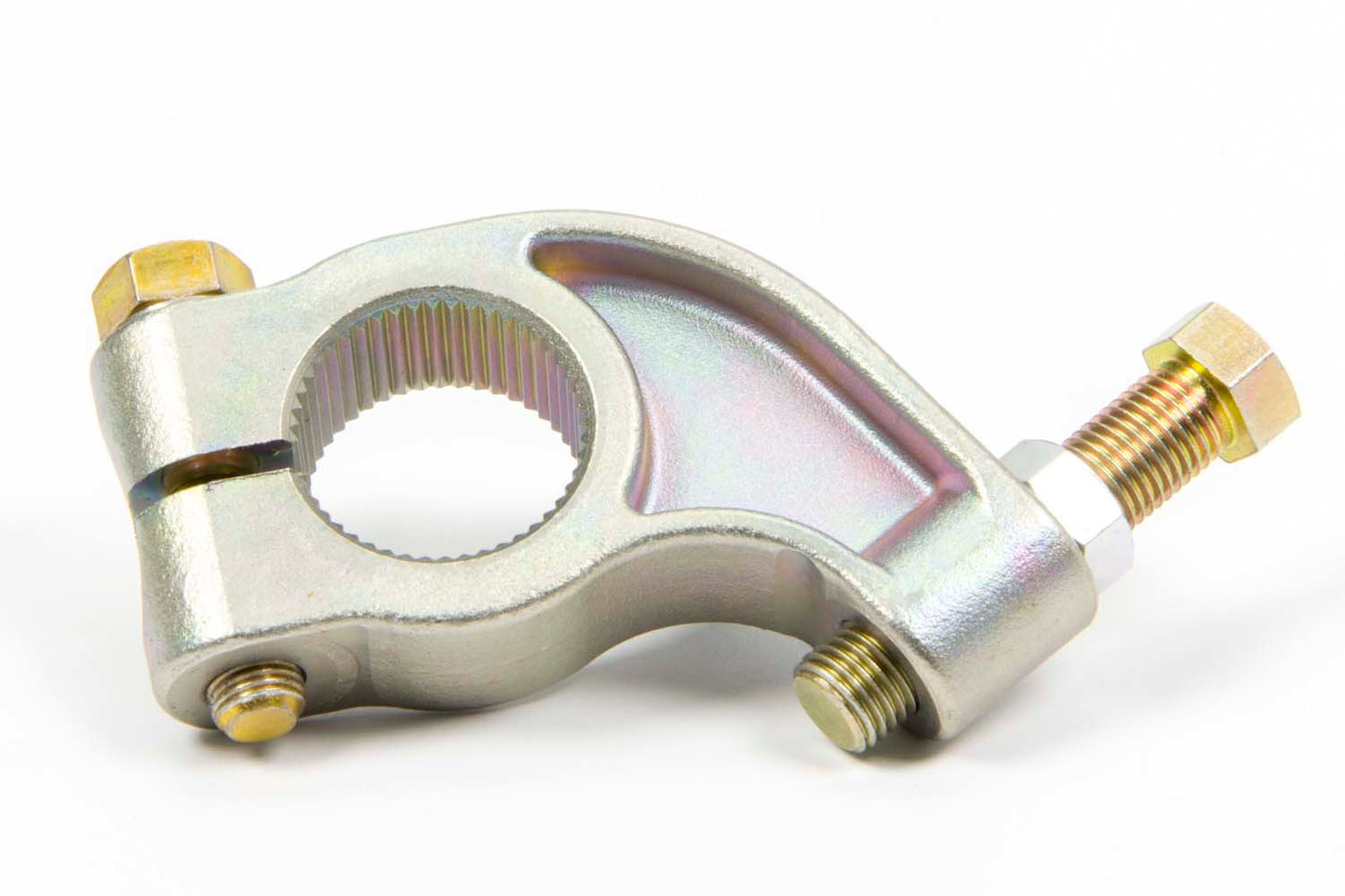 Torsion Arm Stop - 1-3/4 in Split - Hardware Included - Forged Steel - Zinc Oxide - Sprint Car - Each