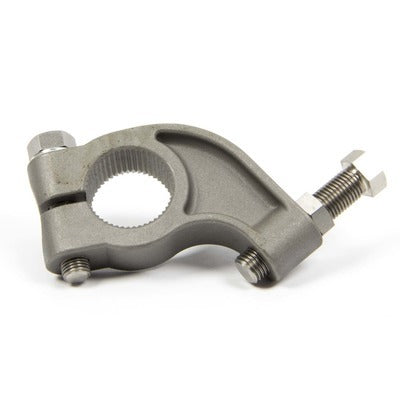 Torsion Arm Stop - 1-3/4 in Split - Hardware Included - Billet Titanium - Natural - Sprint Car - Each