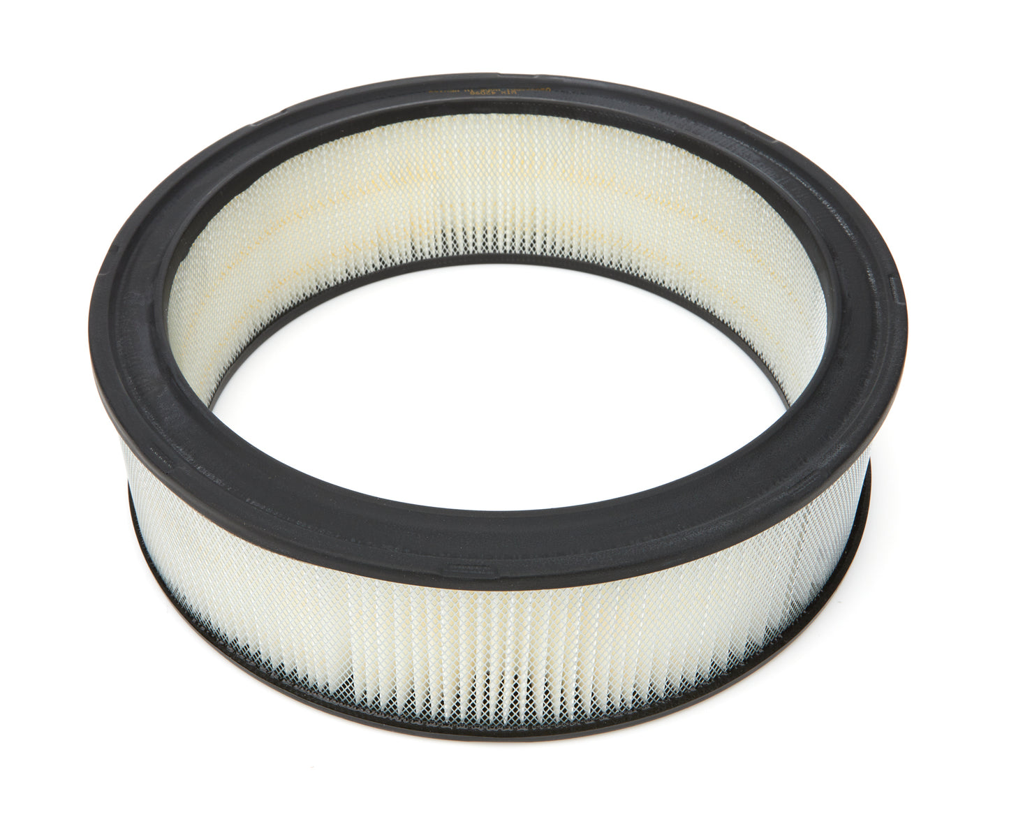 Air Filter Element - Round - 12 in Diameter - 3.489 in Tall - Paper - White - Various GM Applications 1968-97 - Each