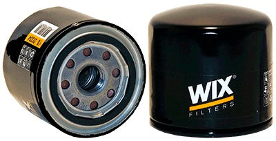 Oil Filter - Canister - Screw-On - 3.238 in Tall - 20 mm x 1.50 Thread - 21 Micron - Steel - Black Paint - Various Applications - Each