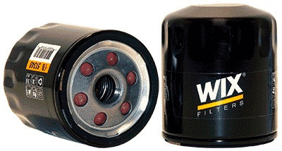 Oil Filter - Canister - Screw-On - 3.404 in Tall - 3/4-16 in Thread - 21 Micron - Steel - Black Paint - Various Applications - Each