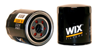 Oil Filter - Canister - Screw-On - 3.836 in Tall - 22 mm x 1.50 Thread - 21 Micron - Steel - Black Paint - Various Applications - Each