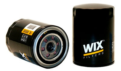 Oil Filter - Canister - Screw-On - 5.197 in Tall - 3/4-16 in Thread - 21 Micron - Steel - Black Paint - Various Applications - Each