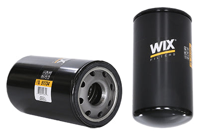 Oil Filter - Screw-On - 8.093 in Tall - 1-1/2-16 in Thread - Steel - Black Paint - Various Applications - Each