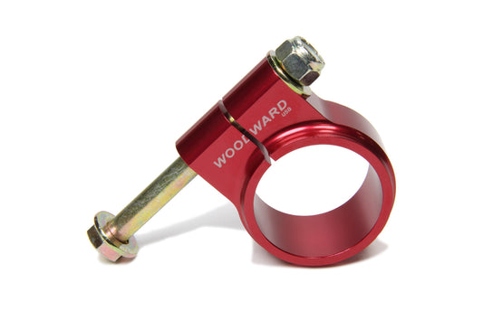 Steering Column Clamp - 40 mm ID - Billet Aluminum - Red Anodized - Woodward Safety Steering Column - Each