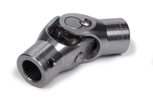 Steering Universal Joint - Single Joint - 0.750 in 20 Spline to 0.720 in 30 Spline - Steel - Natural - Universal - Each