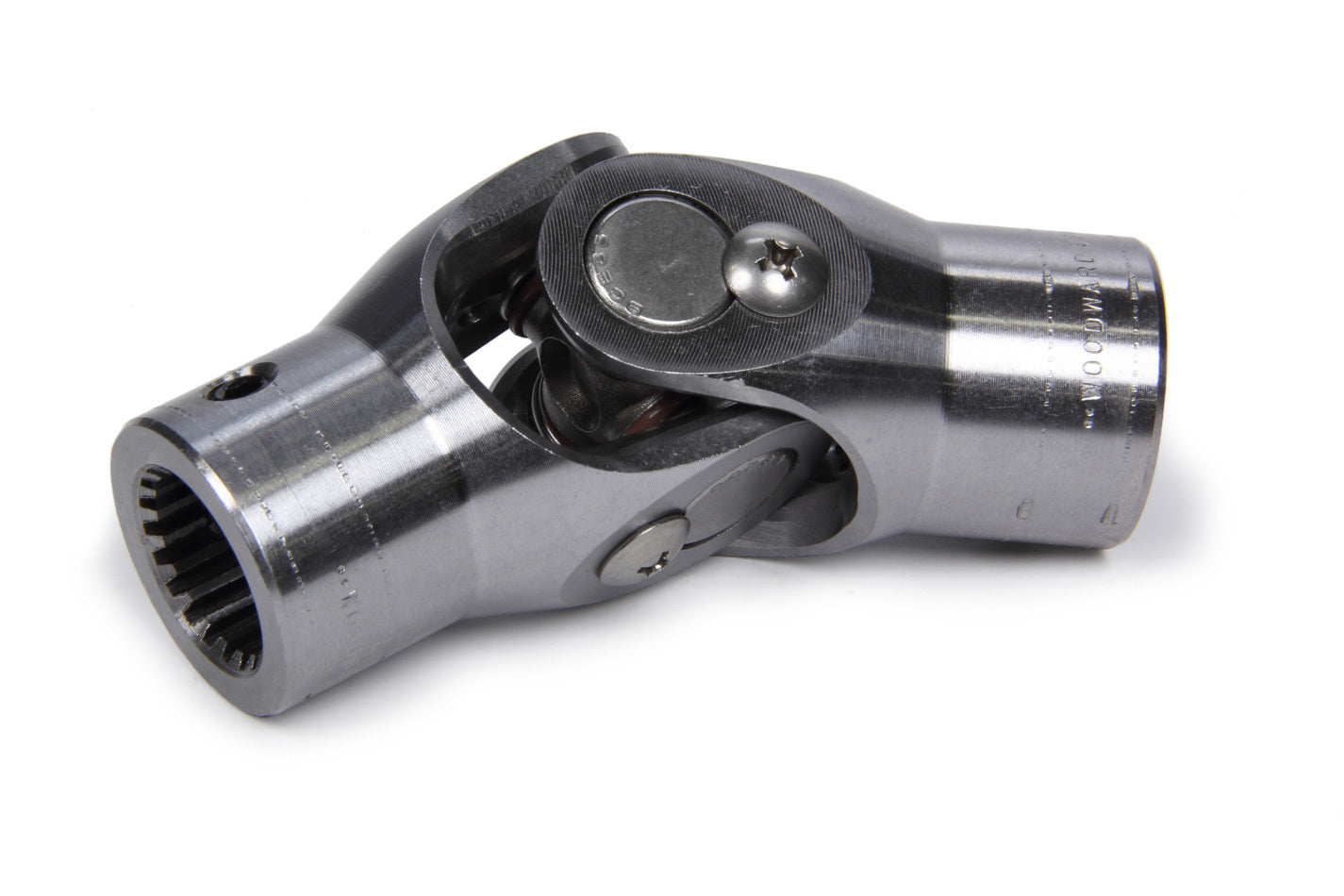 Steering Universal Joint - Single Joint - 3/4 in 20 Spline to 3/4 in 20 Spline - Steel - Natural - Universal - Each