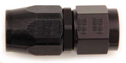 Fitting - Hose End - Straight - 4 AN Hose to 4 AN Female - Aluminum - Black Anodized - Each