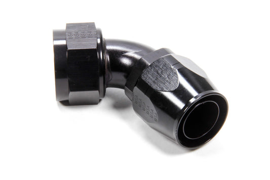 Fitting - Hose End - 60 Degree - 20 AN Hose to 20 AN Female - Aluminum - Black Anodized - Each