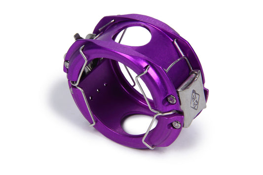 Tubing Coupler - Straight - 16 AN - Clamshell Only - Aluminum - Purple Anodized - Each