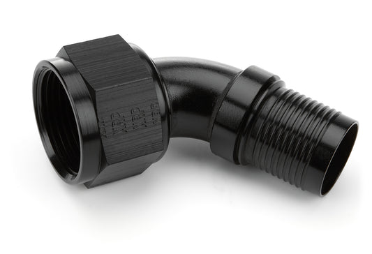Fitting - Hose End - HS-79 - 60 Degree - 16 AN Hose Crimp to 16 AN Female - Aluminum - Black Anodized - Each
