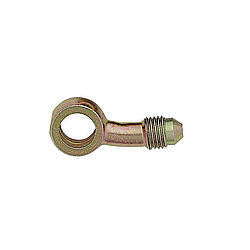 Fitting - Adapter Banjo - 20 Degree - 3 AN Male to 10 mm Banjo - Extended Neck - Steel - Natural - Each
