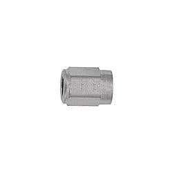 Fitting - Tube Nut - 3 AN - 3/16 in Tube - Steel - Nickel Plated - Set of 6