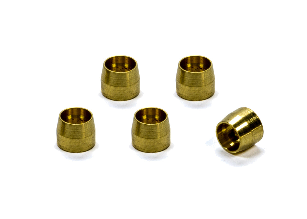 Compression Ferrule - 3 AN - Brass - Set of 5