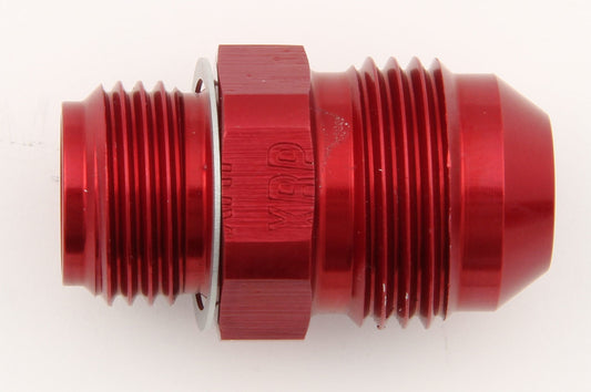 Fitting - Adapter - Straight - 8 AN Male to 5/8-18 in Inverted Flare Male - Aluminum - Red Anodized - Each