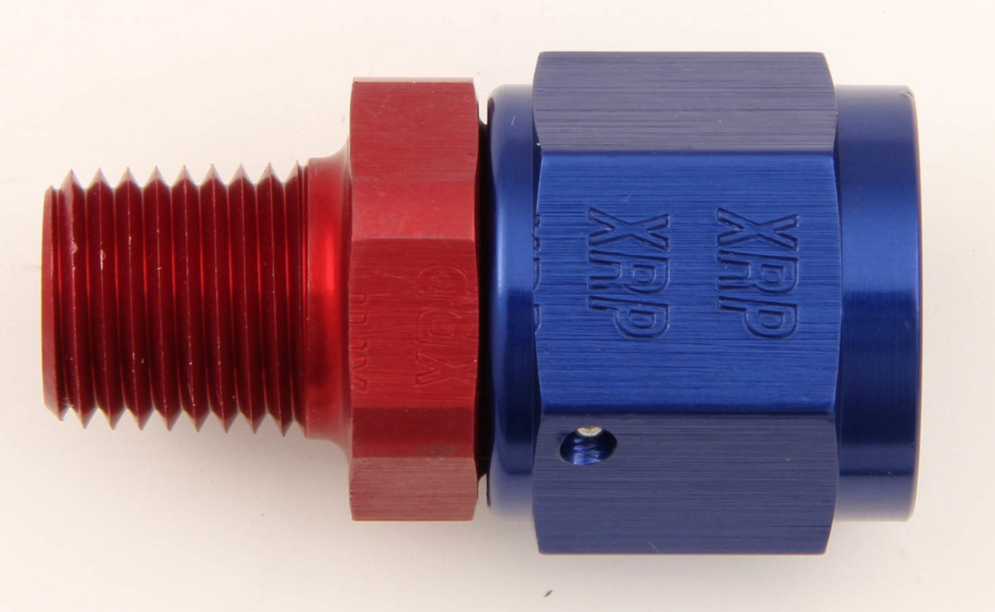Fitting - Adapter - Straight - 6 AN Female Swivel to 3/8 in NPT Male - Steel - Natural - Each