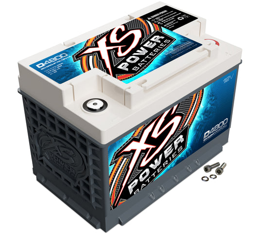 Battery - D Series - AGM - 12V - 815 Cranking amps - Threaded Terminals - Top Terminals - 10.94 in L x 7.48 in H x 6.93 in W - Each