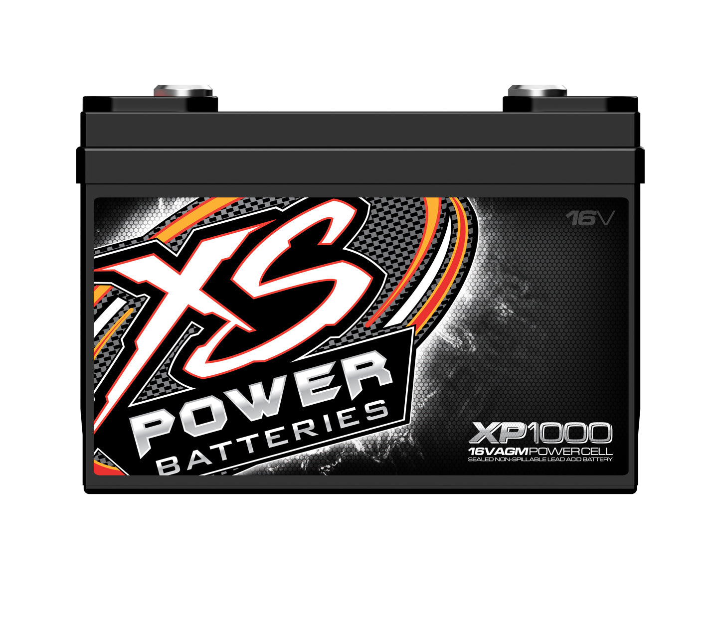 Battery - XP Series - AGM - 16V - 675 Cranking amps - Threaded Terminals - Top Terminals - 10.24 in L x 7.20 in H x 6.75 in W - Each