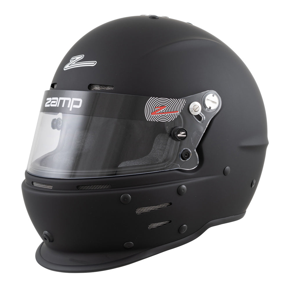 Helmet - RZ-62 - Full Face - Snell SA2020 - Head and Neck Support Ready - Flat Black - Large - Each