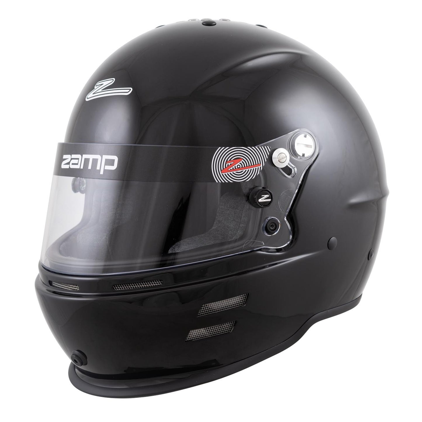 Helmet - RZ-60 - Snell SA2020 - Head and Neck Support Ready - Gloss Black - Large - Each