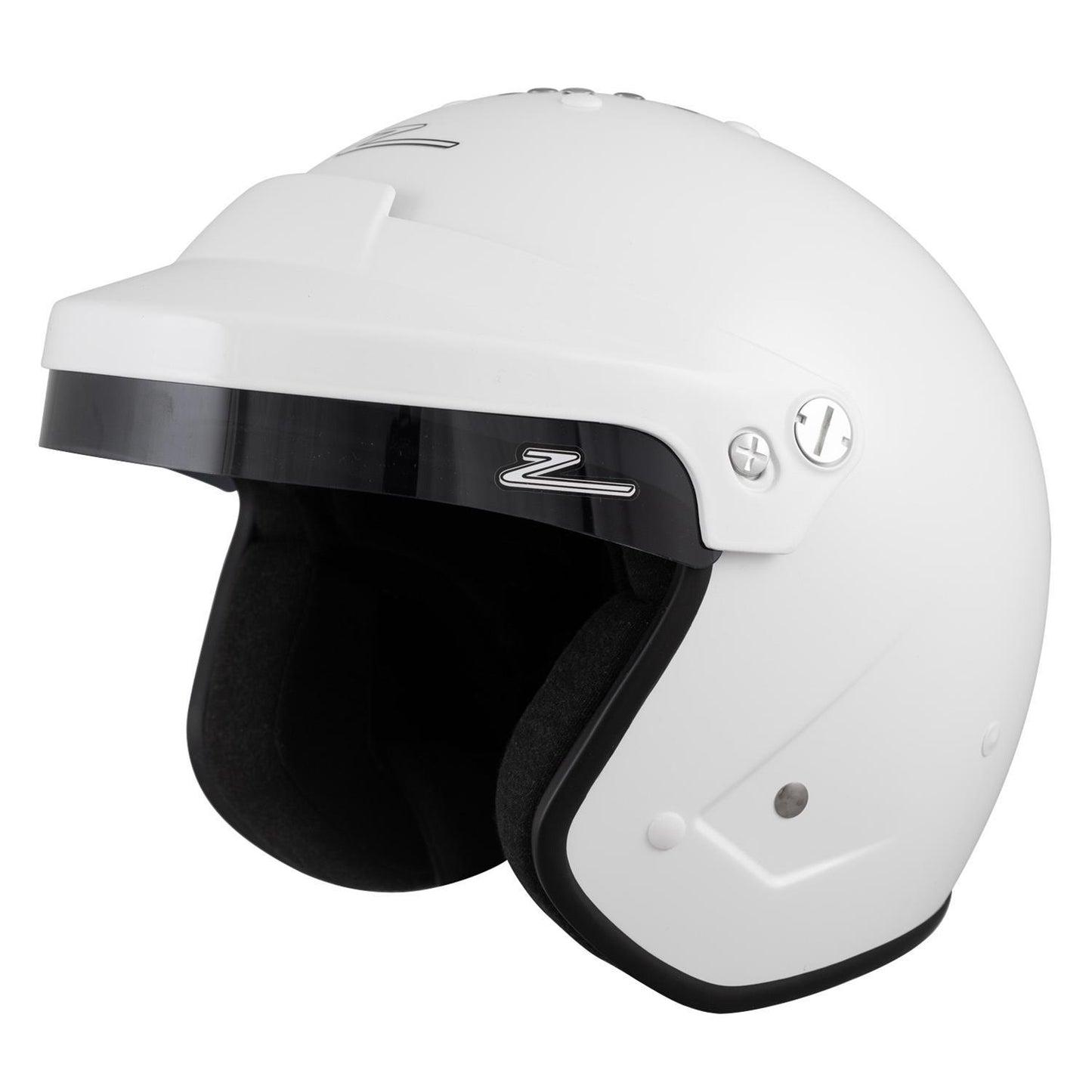 Helmet - RZ-18H - Snell SA2020 - Head and Neck Support Ready - Gloss White - Large - Each