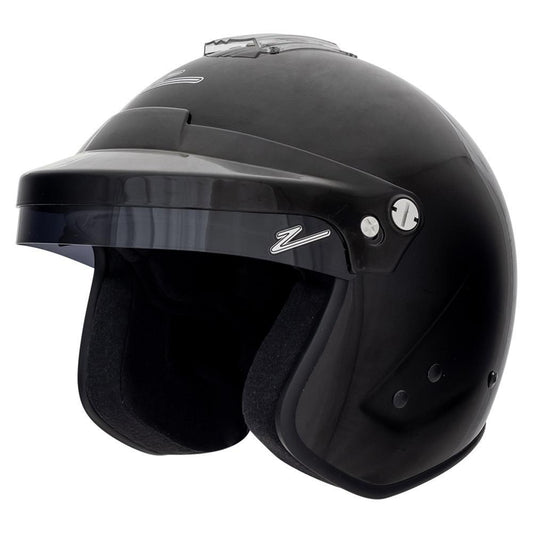 Helmet - RZ-18H - Snell SA2020 - Head and Neck Support Ready - Gloss Black - Large - Each