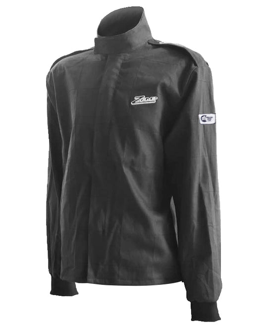 Driving Jacket - ZR-10 - SFI 3.2A/1 - Single Layer - Nomex - Black - Large - Each