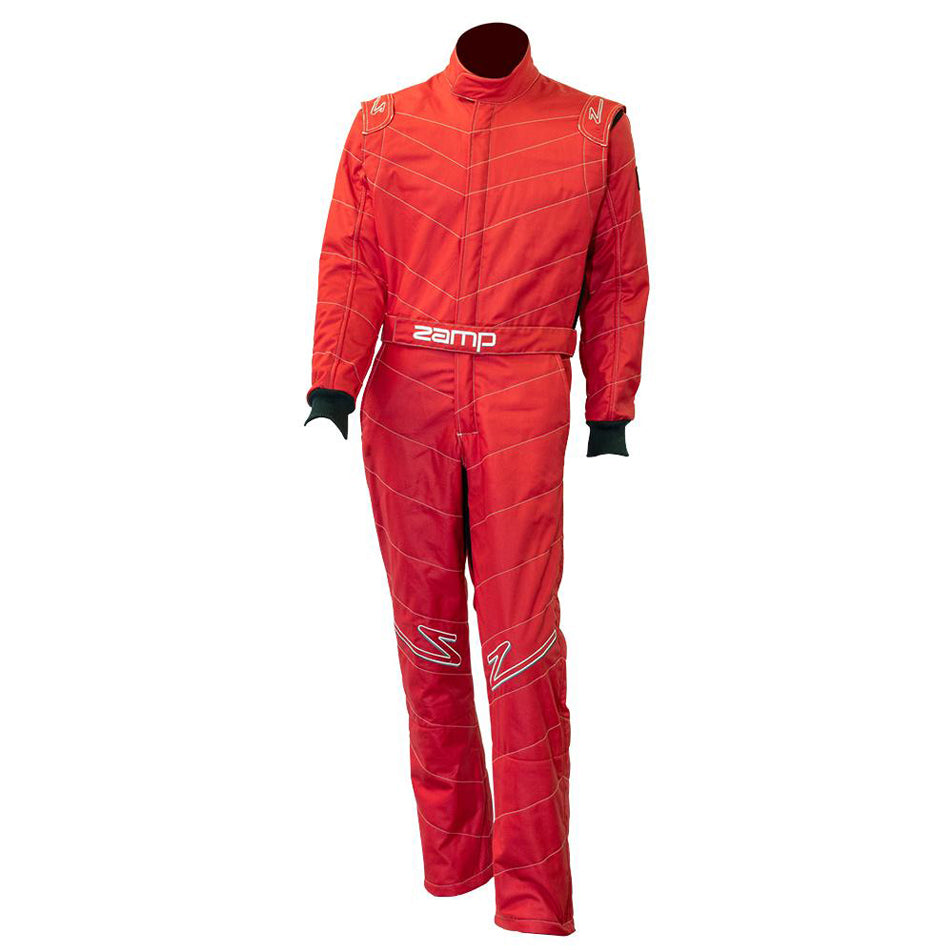 Driving Suit - ZR-50 - 1-Piece - SFI 3.2A/5 - Triple Layer - Fire Retardant Fabric - Red - 2X-Large - Each