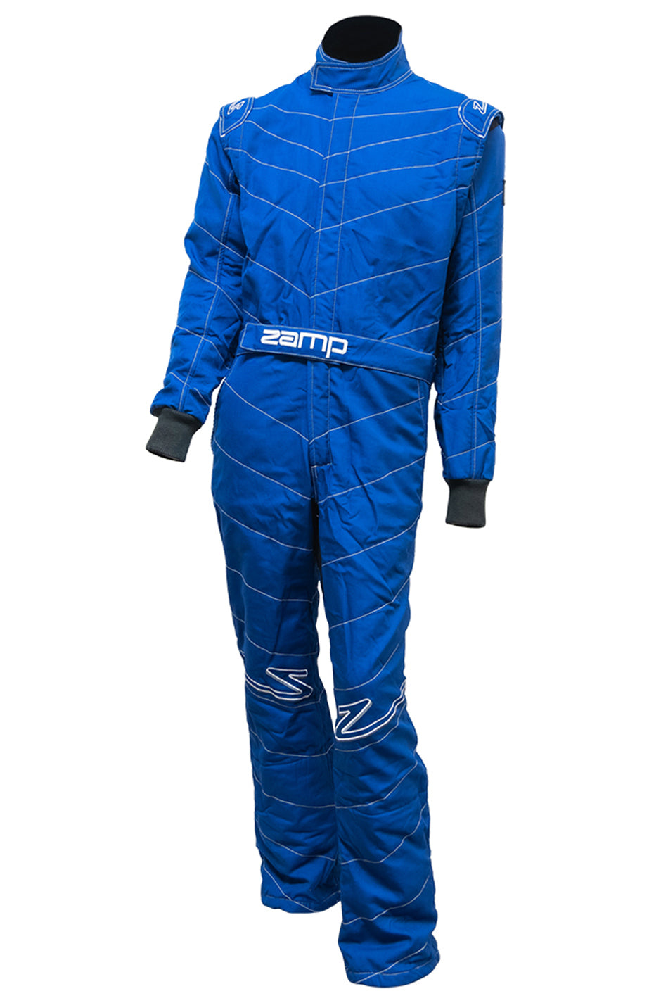 Driving Suit - ZR-50 - 1-Piece - SFI 3.2A/5 - Triple Layer - Fire Retardant Fabric - Blue - Small - Each