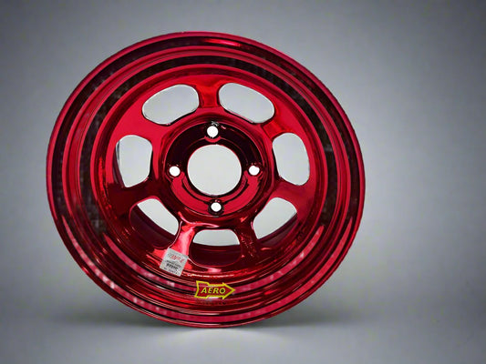 Aero 13lb Red Chrome Wheel for US Legend Cars