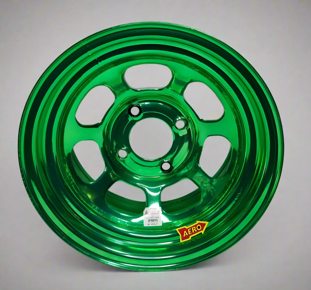 Aero 13lb Green Chome Wheel for US Legend Cars – Impel Motorsports