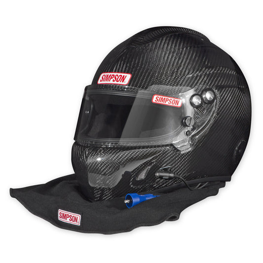 Simpson Racing Desert Devil 3.0 Helmet CARBON LRGLarge - Carbon Fiber
