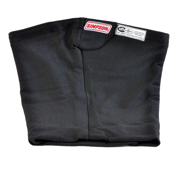 Simpson Racing Carbon Helmet SkirtLarger Helmet Opening