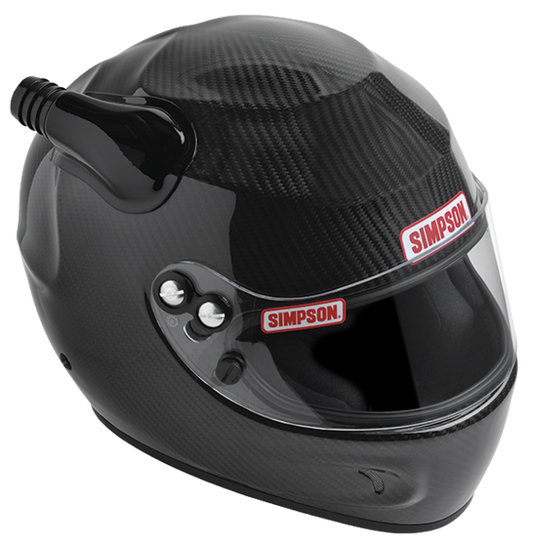 Simpson Racing Devil Ray AccessoriesForced Air Top Offset - Left Side for Carbon Devil Ray