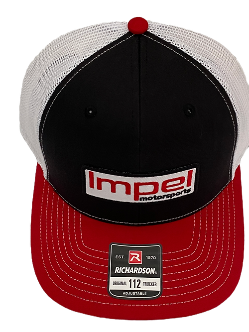 Impel Patch Hat - Red/Black