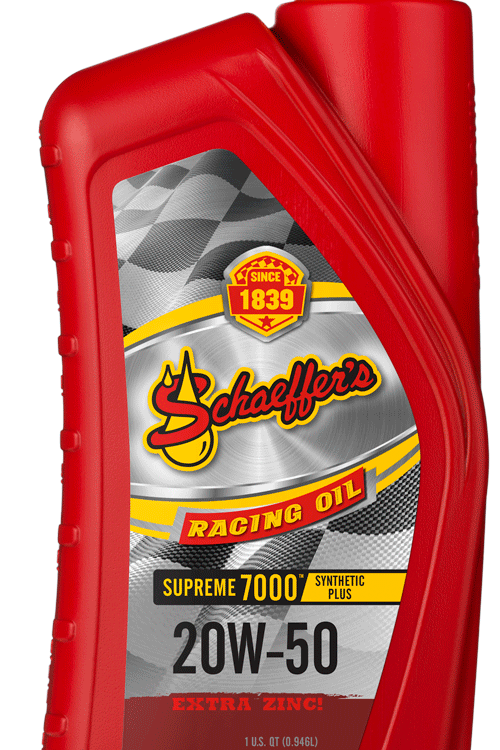 Schaeffer's Supreme 7000 Synthetic Plus 20W-50 Racing Oil - 1 Quart Bottle