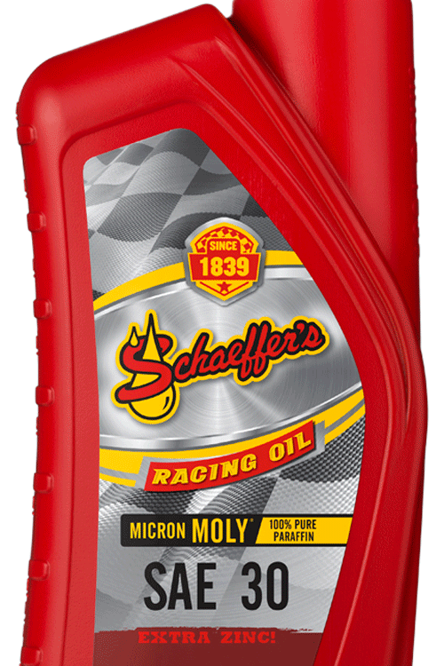 Schaeffer's Micron Moly Racing Oil SAE 30 - 1 Quart Bottle