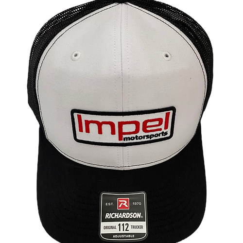 Impel Patch Hat - White/Black