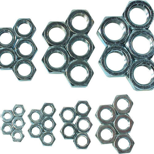 RH Jam Nut Assortment Steel