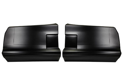 88 Monte Bumper Cover Black Plastic