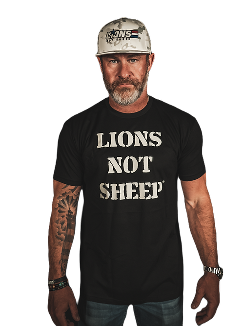 Lions Not Sheep OG Tee - Small