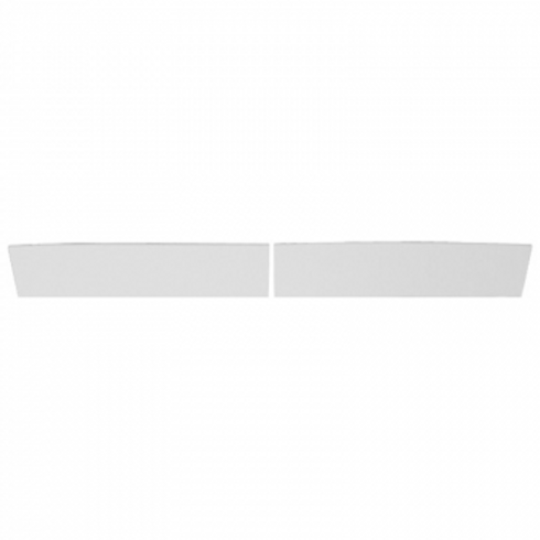 Fivestar Spoiler Replacement Blades, 1/4" Polycarb, 6-1/2" tall, 70 Degree, Pair