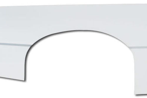 Fivestar Mini Stock Quarter Panel, Left Side, Alum, White