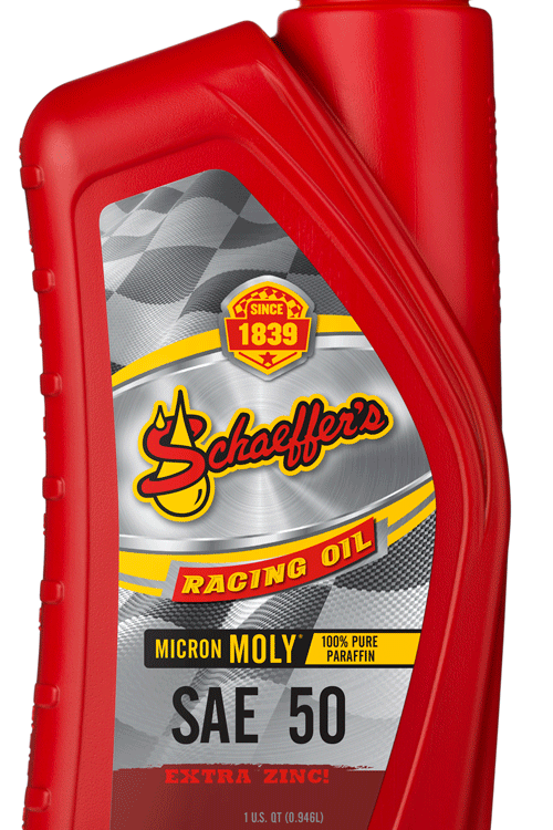 Schaeffer's Micron Moly Racing Oil SAE 50 - 1 Quart Bottle