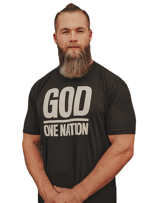 Lions Not Sheep God's Nation Men's Shirt - Medium