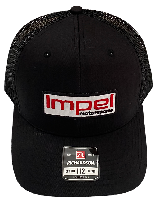 Impel Patch Hat - Black/Black