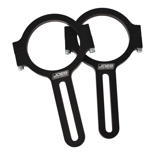 2.5" Rear View Mirror Brackets, 1-1/2" Tube Size, Pair