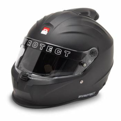 Pyrotect SA2020 Pro Sport Top-Forced Air FF Duckbill Helmet - Flat Black Medium